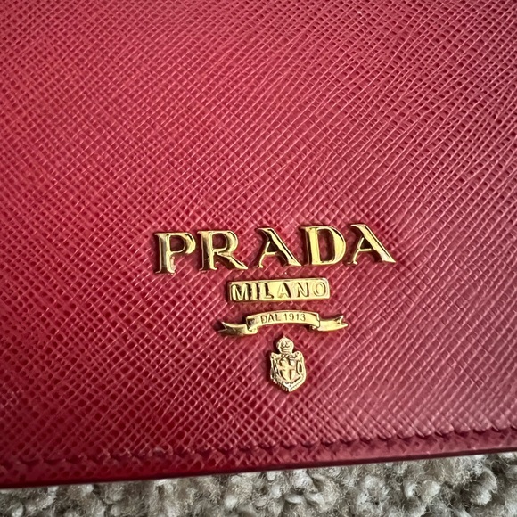 Authentic Red Prada Mini Bag - Picture 9 of 9